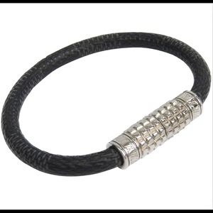 Louis Vuitton digit braclet LEATHER